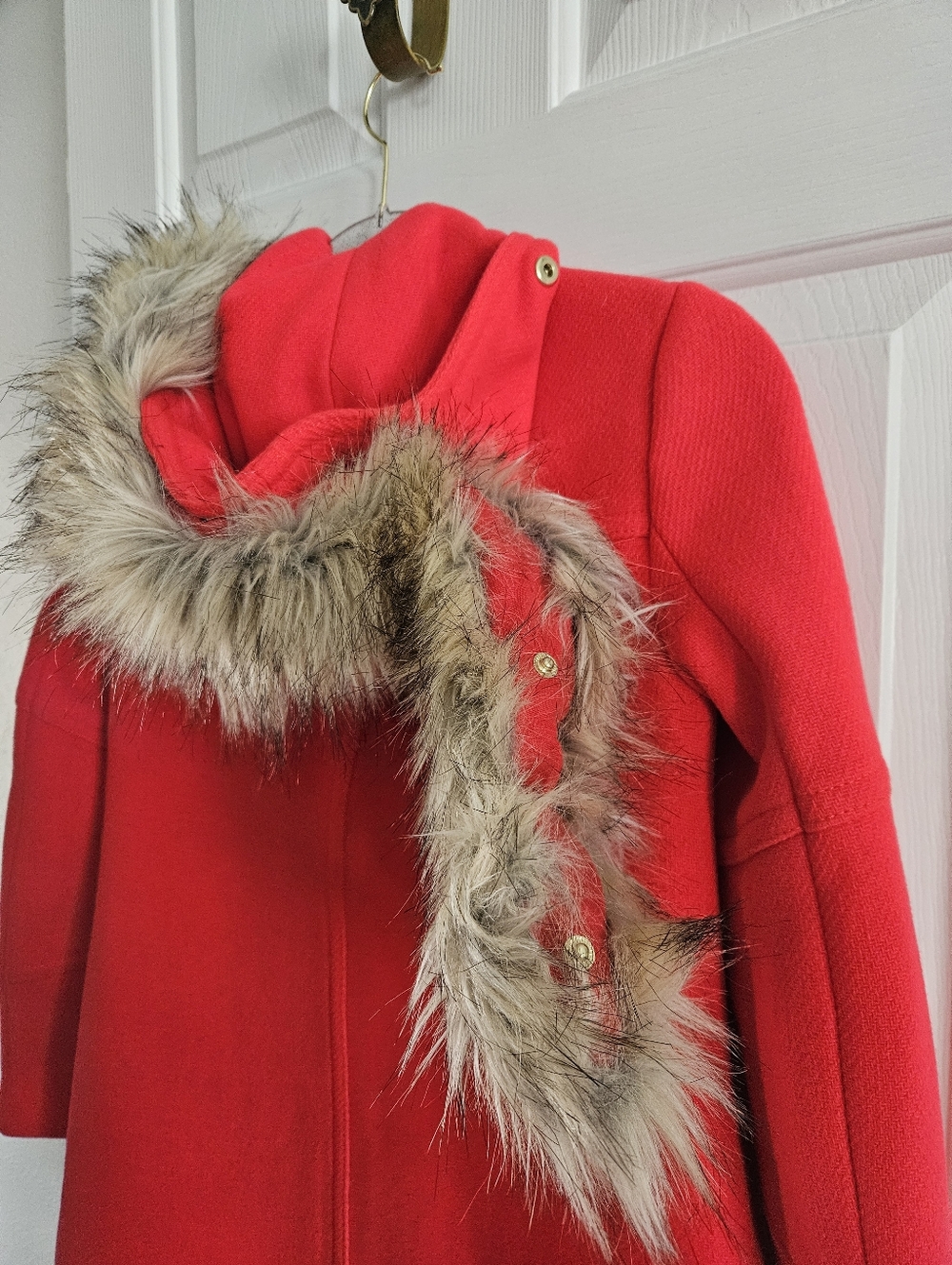 NWOT J.Crew New Chateau Parka Coat In Italian Stadium Cloth- Petite Size 00 - Picture 7 of 13